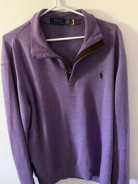 men polo ralph lauren quarter zip